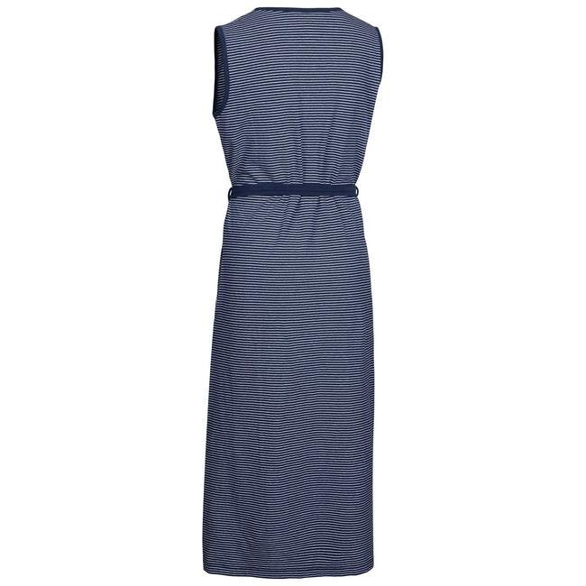 Navy - Back - Trespass Womens-Ladies Loretta Striped Casual Dress