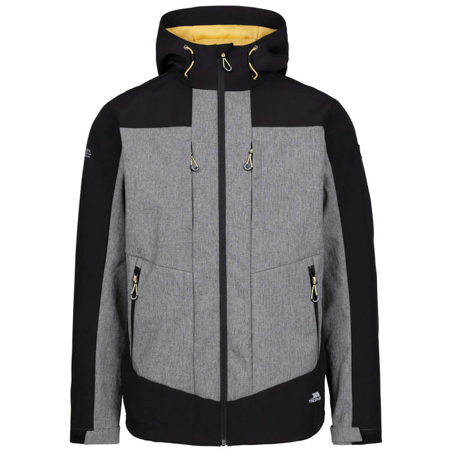 Black - Front - Trespass Mens Tamston TP75 Soft Shell Jacket