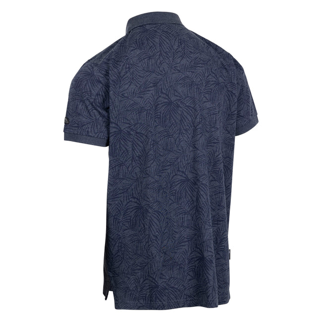 Navy - Back - Trespass Mens Cabra Polo Shirt