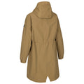 Vintage Khaki - Back - Trespass Womens-Ladies Saltom Longline Waterproof Jacket