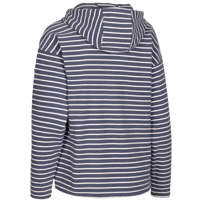 Navy - Back - Trespass Womens-Ladies Softly Hoodie