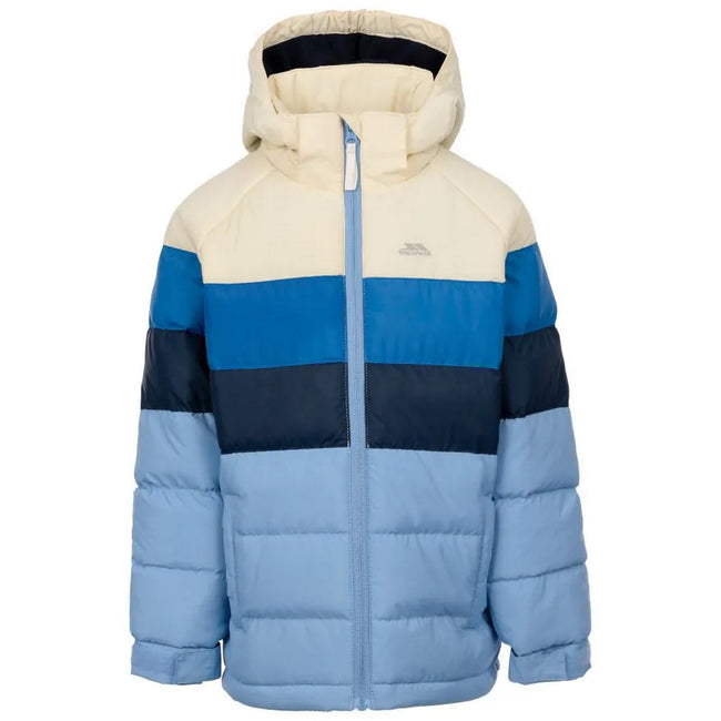 Cornflower - Front - Trespass Childrens-Kids Calmere Padded Jacket