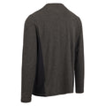 Dark Grey Marl - Back - Trespass Mens Charlie Long-Sleeved T-Shirt