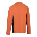 Burnt Orange Marl - Back - Trespass Mens Charlie Long-Sleeved T-Shirt