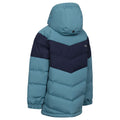 Light Teal - Back - Trespass Childrens-Kids Aldery Padded Jacket
