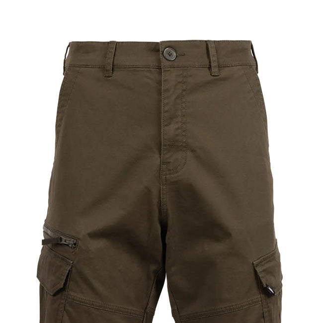 Dark Vine - Back - Trespass Mens Mohalk Cargo Trousers