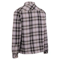 Storm Grey - Back - Trespass Mens Danehill Sherpa Lined Shirt