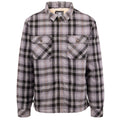 Storm Grey - Front - Trespass Mens Danehill Sherpa Lined Shirt