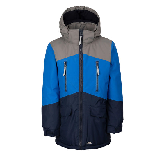 Navy Blue - Front - Trespass Childrens-Kids Westere Waterproof Jacket
