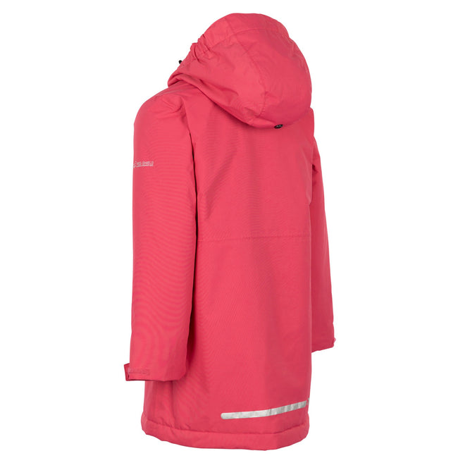 Strawberry - Back - Trespass Girls Roseview Raincoat