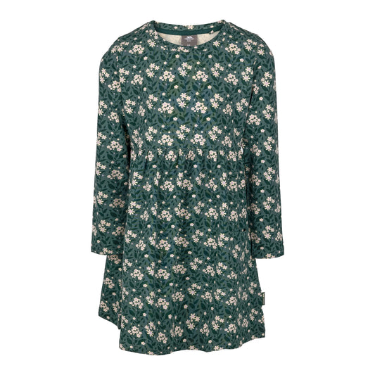 Pine - Front - Trespass Girls Morra Floral Dress