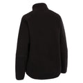 Black - Back - Trespass Womens-Ladies Quake Leather Trim Fleece Jacket