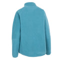 Storm Blue - Back - Trespass Womens-Ladies Quake Leather Trim Fleece Jacket