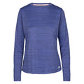 Baja Blue Marl - Front - Trespass Womens-Ladies Nettil Long-Sleeved Active Top