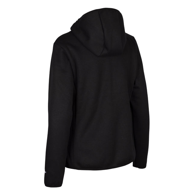 Black - Back - Trespass Womens-Ladies Tierra Fleece Jacket