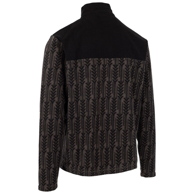 Storm Grey - Back - Trespass Mens Embleton AT100 Fleece Top