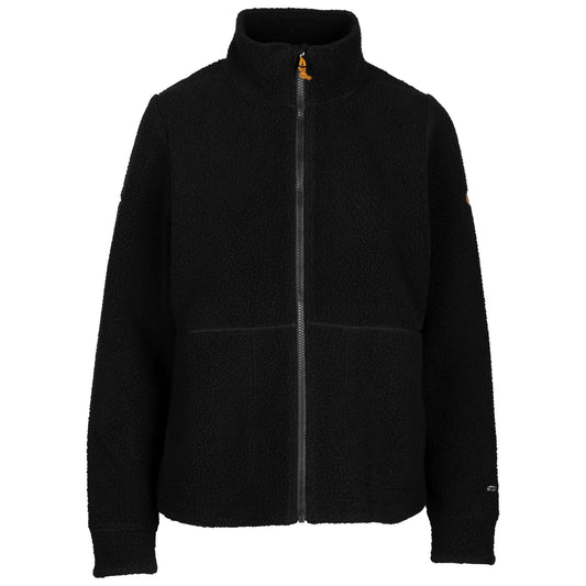 Black - Front - Trespass Womens-Ladies Chatty At200 Fleece Jacket