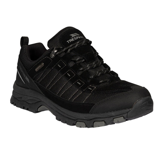 Black - Front - Trespass Mens Scarp Technical Trainers