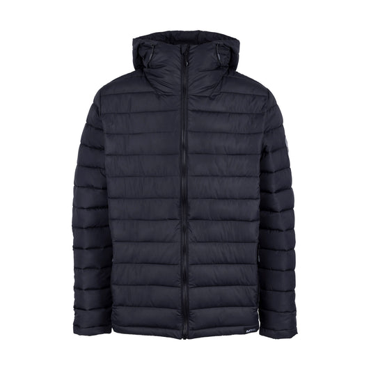 Black - Front - Trespass Mens Gerald DLX Eco Friendly Padded Jacket