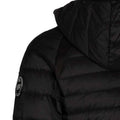 Black - Side - Trespass Womens-Ladies Hub Down Jacket