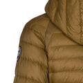 Dark Olive - Side - Trespass Womens-Ladies Hub Down Jacket