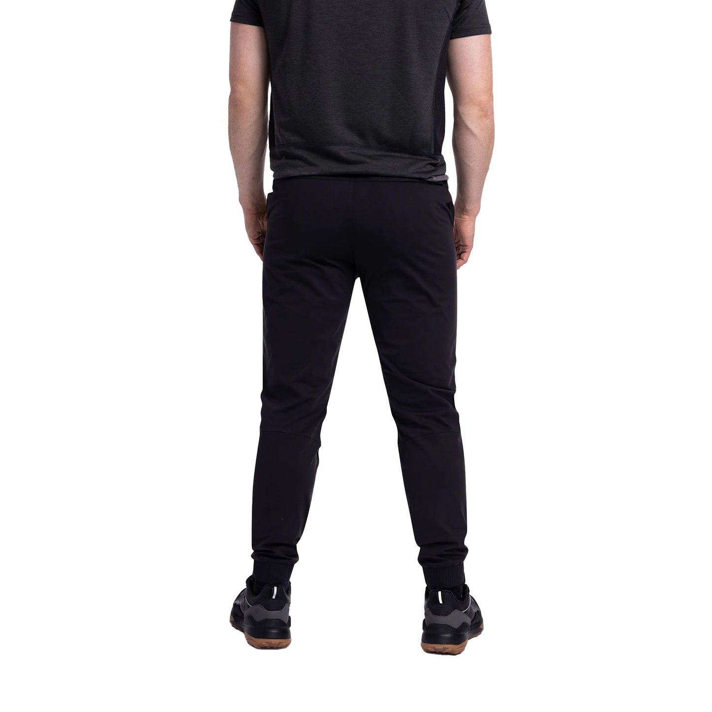 Black - Lifestyle - Trespass Mens Wessay TP50 Active Jogging Bottoms