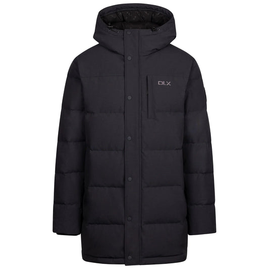 Dark Grey - Front - Trespass Mens Griffin DLX Down Jacket
