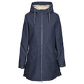 Navy - Front - Trespass Womens-Ladies Neeska TP50 Waterproof Jacket