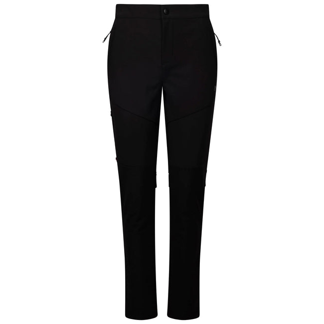 Black - Front - Trespass Womens-Ladies Edziz Softshell Trousers