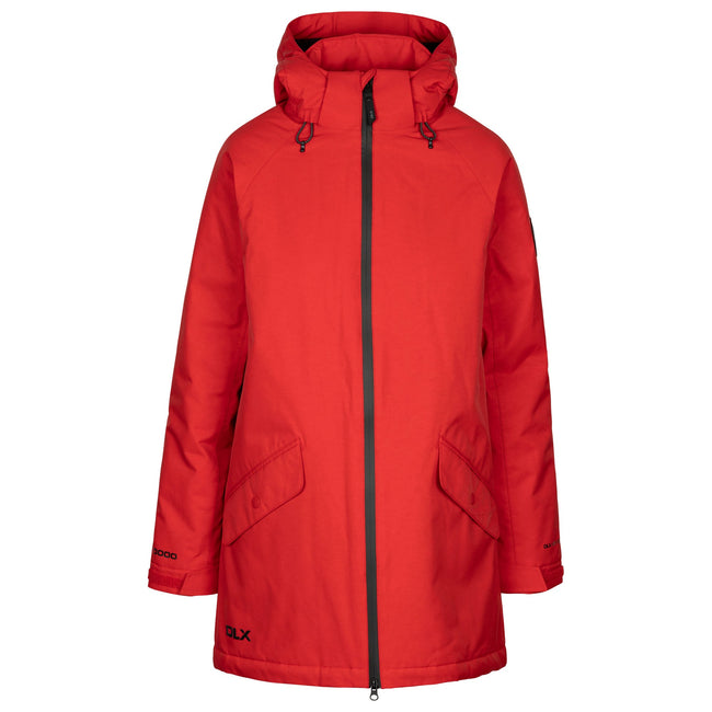 Red - Front - Trespass Womens-Ladies Isabelle DLX Jacket