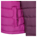 Purple Orchid - Side - Trespass Childrens-Kids Oskar Padded Jacket