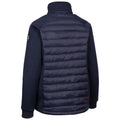 Navy - Back - Trespass Womens-Ladies Luisa DLX Padded Fleece Jacket