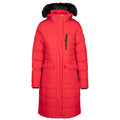 Red - Front - Trespass Womens-Ladies Sasha Padded Jacket