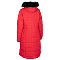 Red - Back - Trespass Womens-Ladies Sasha Padded Jacket
