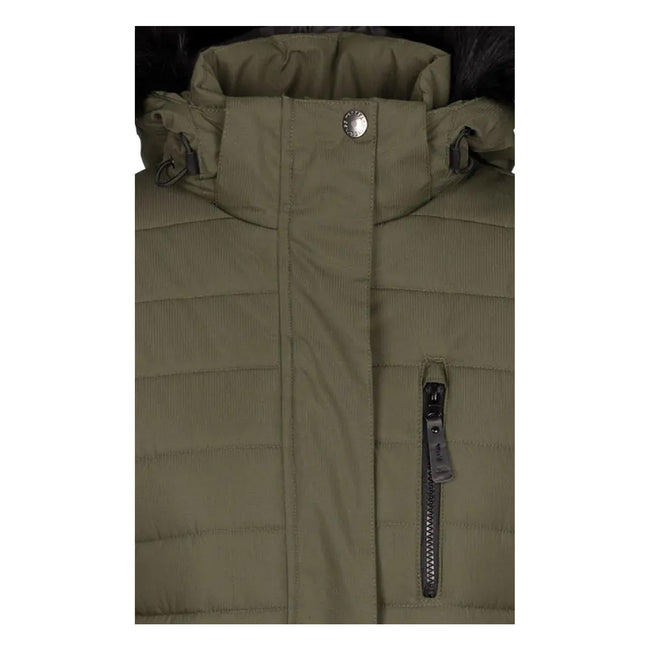 Dark Vine - Side - Trespass Womens-Ladies Sasha Padded Jacket
