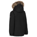 Black - Back - Trespass Childrens-Kids Wyald Waterproof Jacket