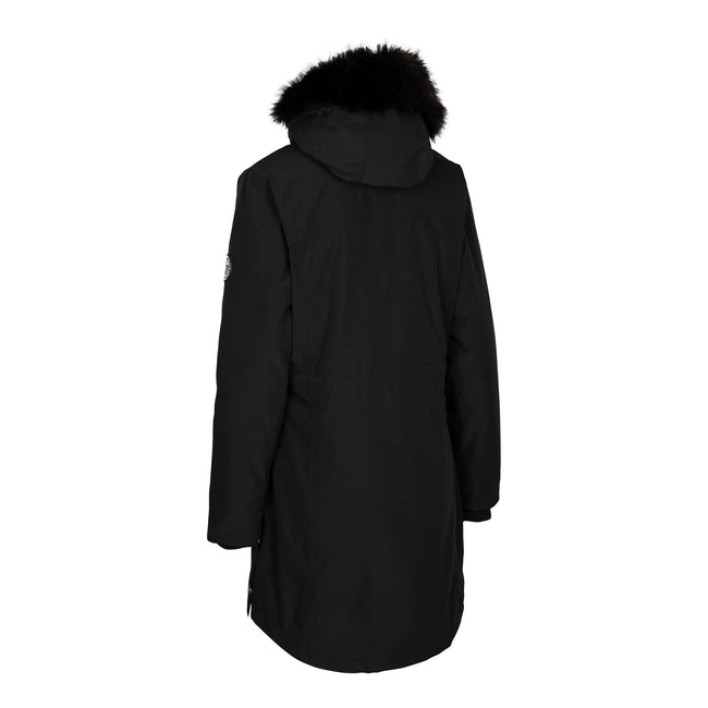 Black - Back - Trespass Womens-Ladies Zambel TP75 Jacket