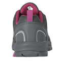Castle Grey - Back - Trespass Womens-Ladies Scree Suede Technical Trainers