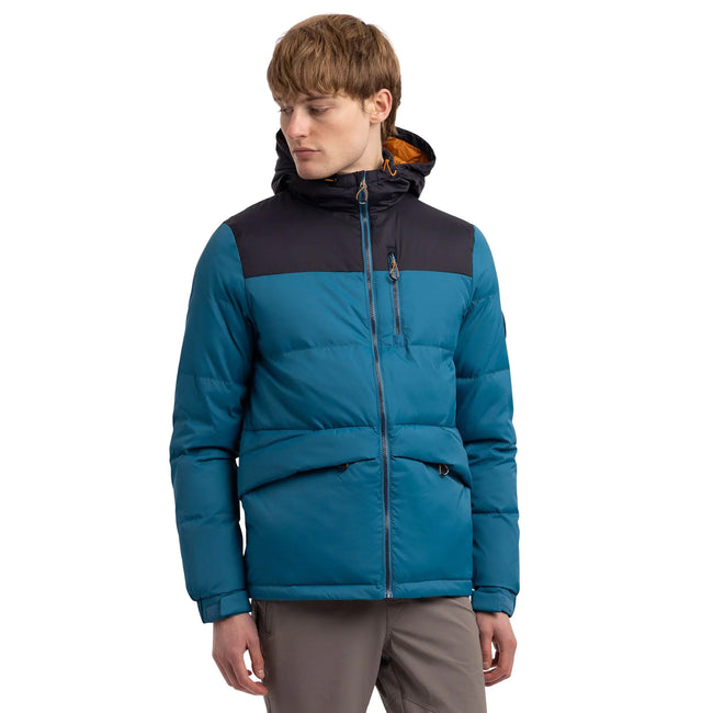 Bondi Blue - Side - Trespass Mens Erris Down Jacket