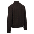 Dark Grey - Back - Trespass Mens Dipton Knitted Jacket