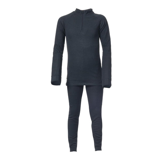 Black X - Front - Trespass Unisex Adult Unite360 Base Layer Set