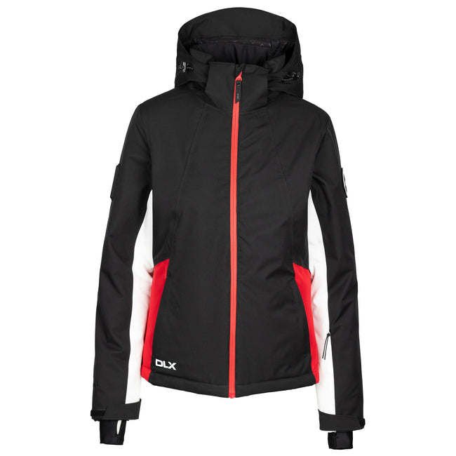 Black - Front - Trespass Womens-Ladies Dolores DLX Ski Jacket