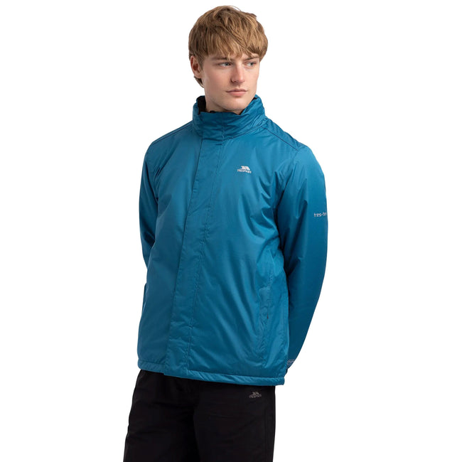Bondi Blue - Side - Trespass Mens Farmcott TP75 Padded Jacket