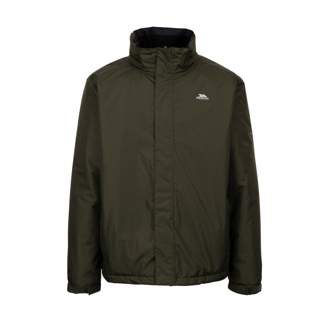 Dark Vine - Front - Trespass Mens Farmcott TP75 Padded Jacket