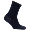 Navy-Black - Back - Trespass Unisex Adult Lando Socks (Pack of 2)
