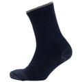 Navy-Black - Side - Trespass Unisex Adult Lando Socks (Pack of 2)