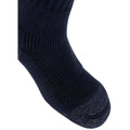 Navy-Black - Pack Shot - Trespass Unisex Adult Lando Socks (Pack of 2)