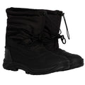 Black - Front - Trespass Mens Novern Waterproof Snow Boots