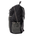 Black - Side - Trespass Turzo Packaway Backpack