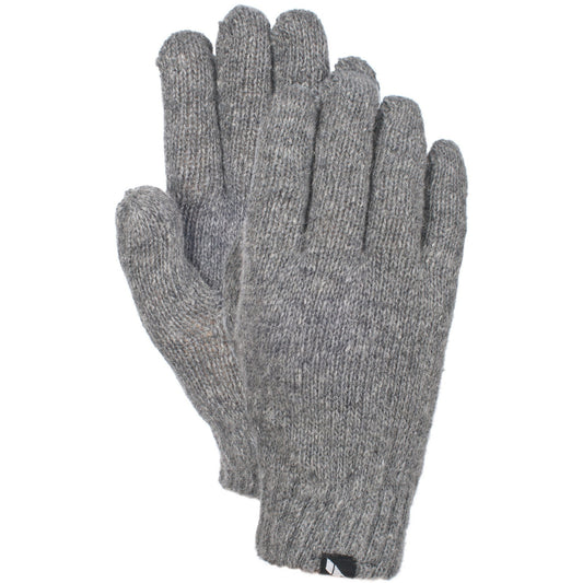 Grey Marl - Front - Trespass Women-Ladies Manicure Knitted Gloves